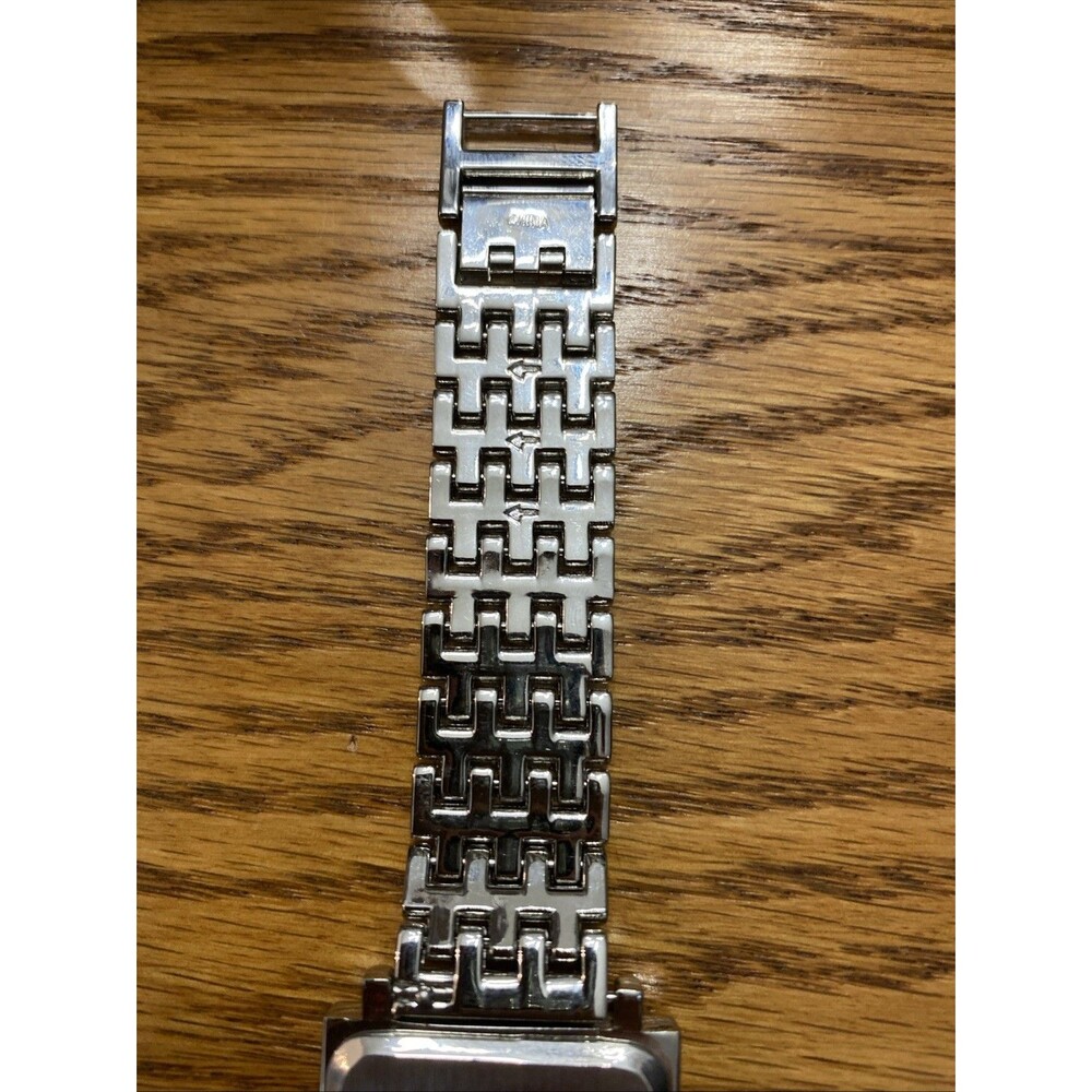 FMD Silver Square Watch Metal Band - Picture 14 of 14